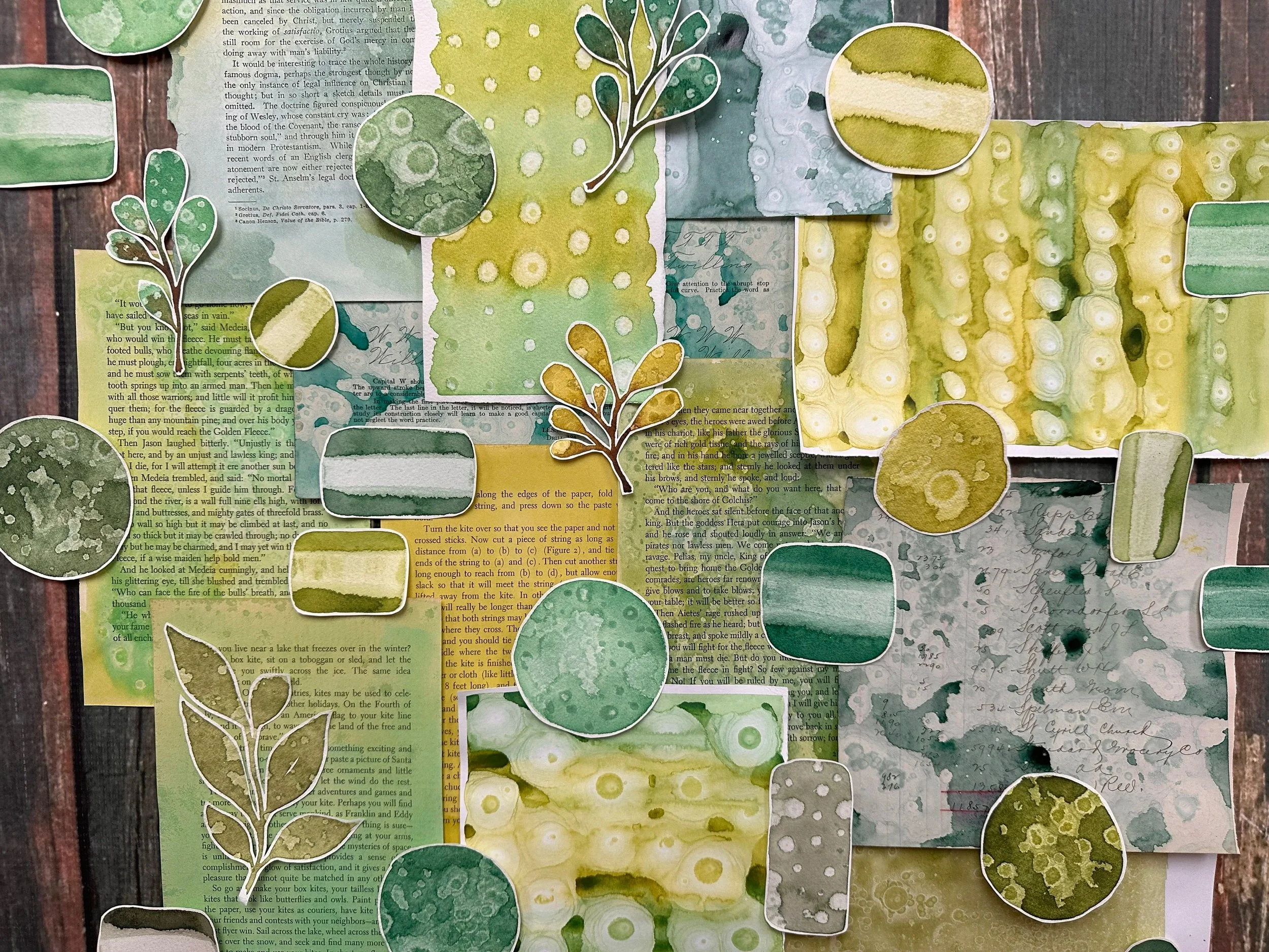 Learn the Craft of Mixed Media Art at Fodder School